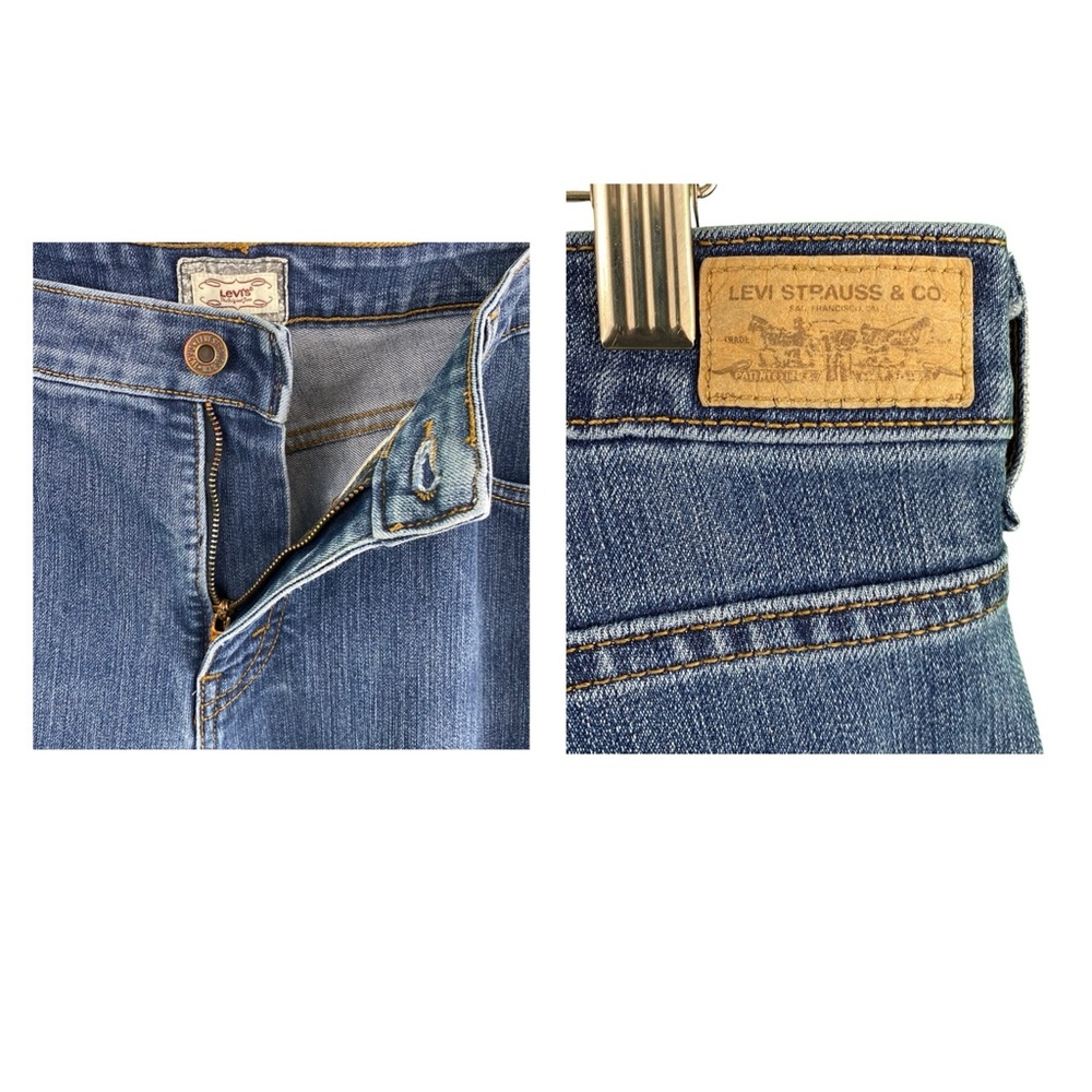 Levi’s 512 Perfectly Shaping Casual Straight Leg Denim Jeans - Picture 15 of 16